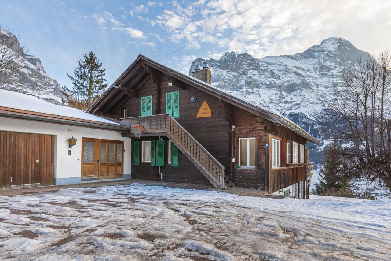 Chalet Weid - Aare Jungfrau Ag Гриндельвальд Экстерьер фото